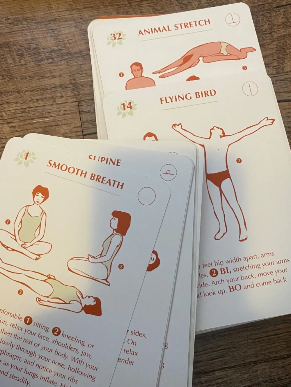 vintage set of Yoga Cards: An Easy Way to Learn Yoga by Loretta McArthur and Tim - Picture 13 of 16